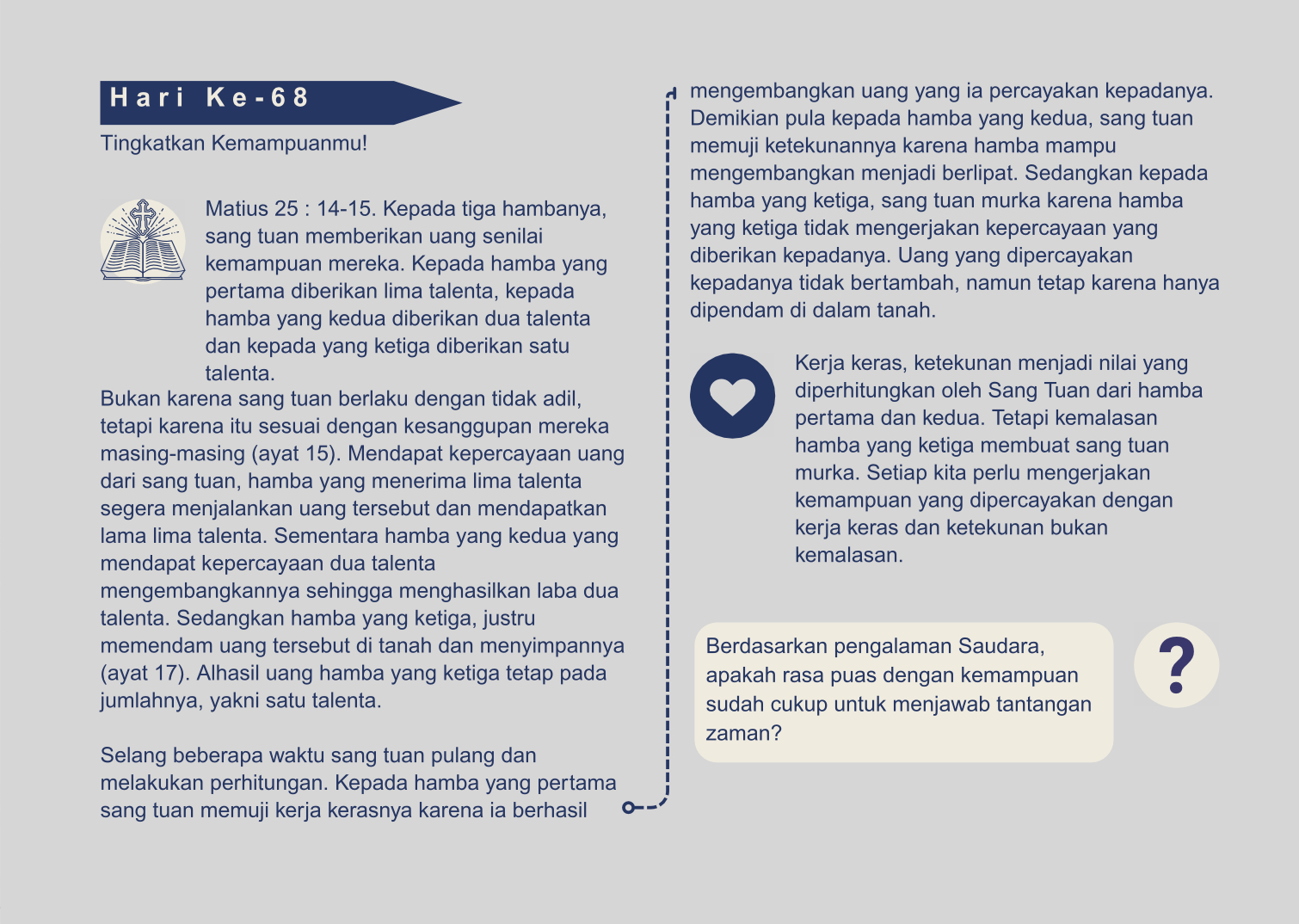 hari 68 sangkan pakaryan yakkum