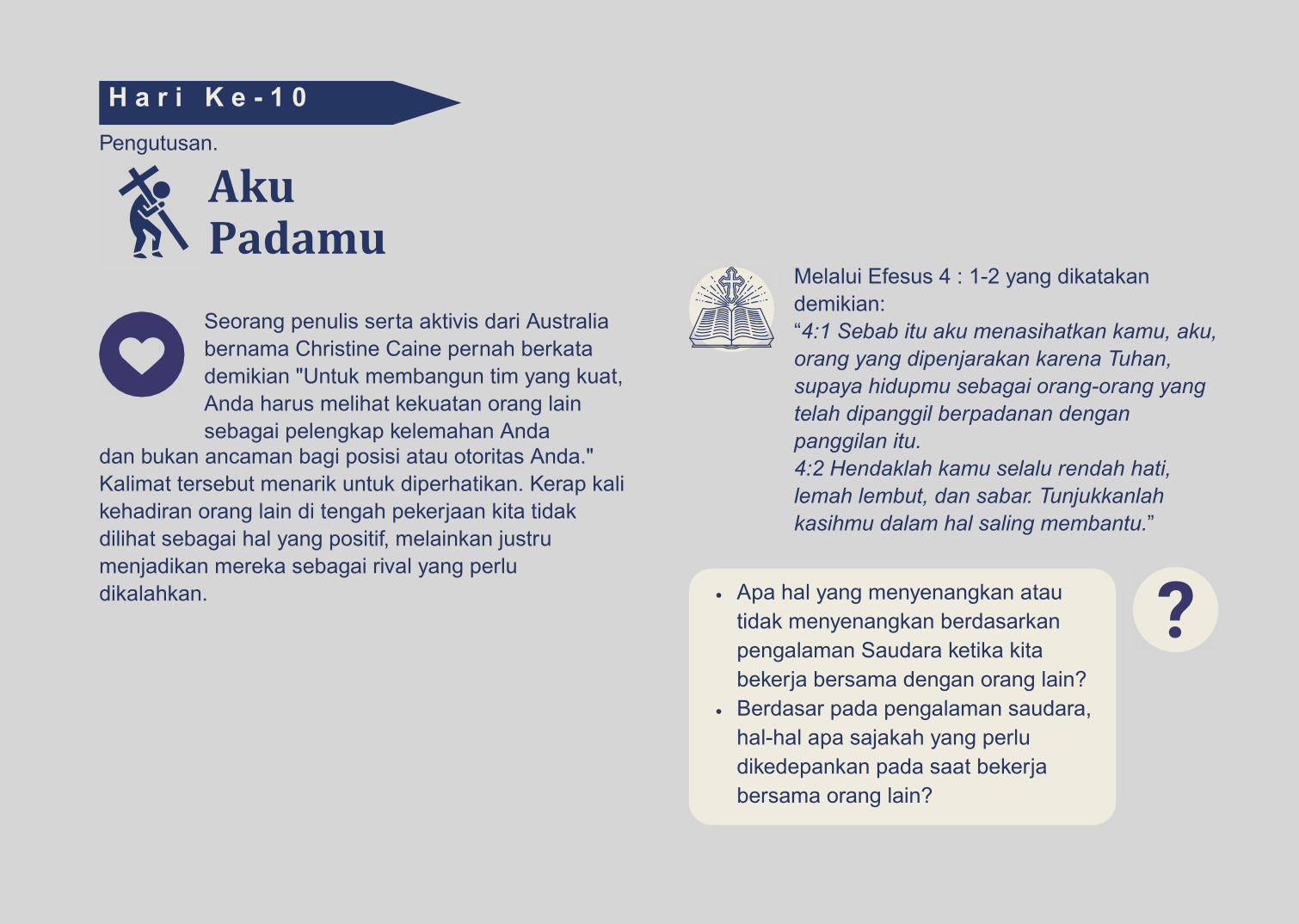 hari 10 sangkan pakaryan yakkum