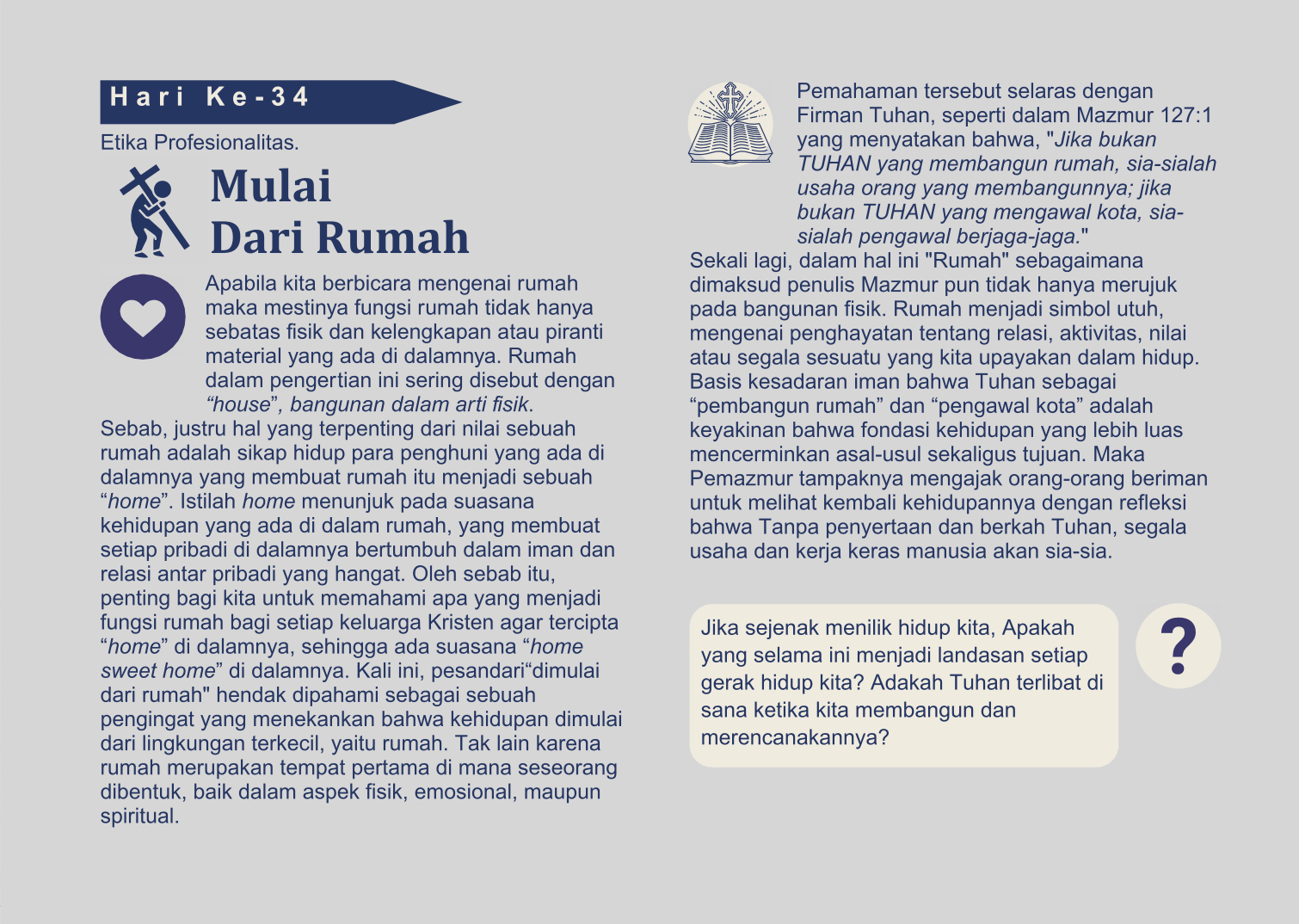 hari 34 sangkan pakaryan yakkum