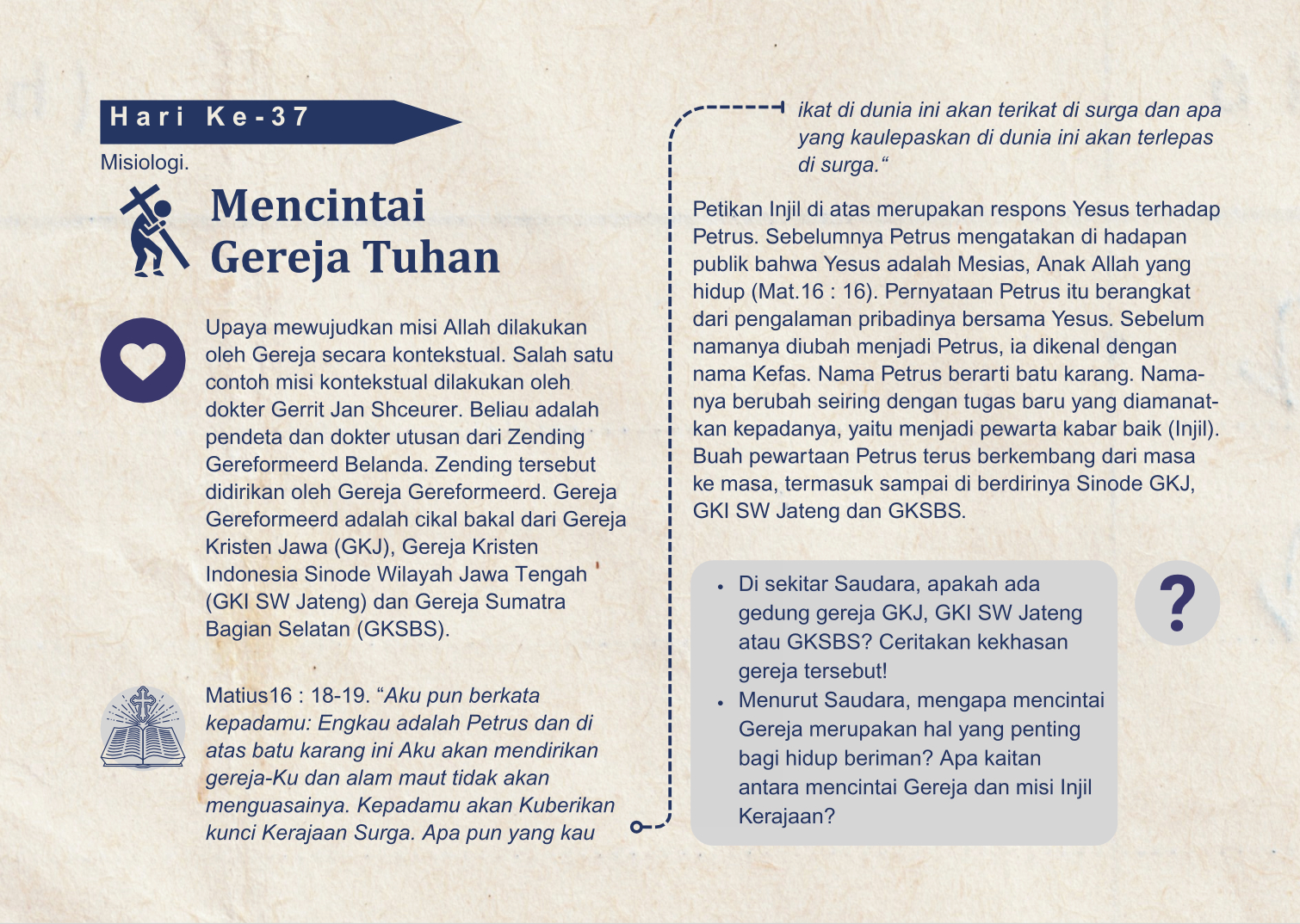 hari 37 sangkan pakaryan yakkum