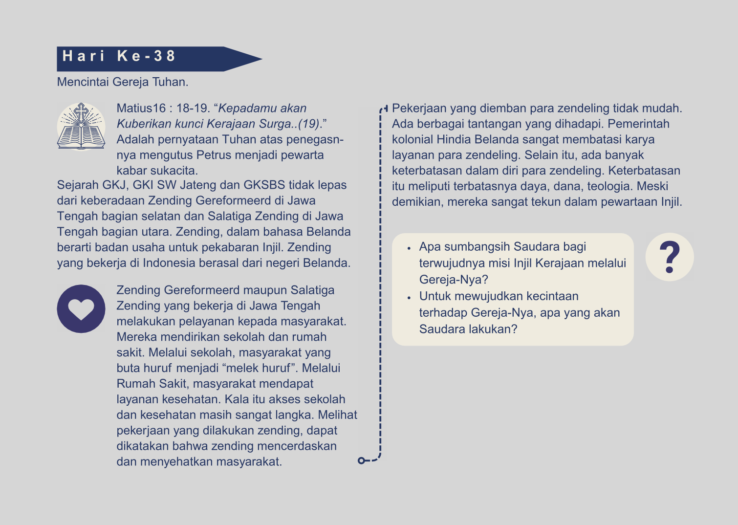 hari 38 sangkan pakaryan yakkum