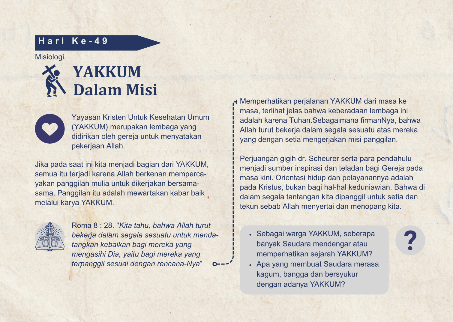 hari 49 sangkan pakaryan yakkum